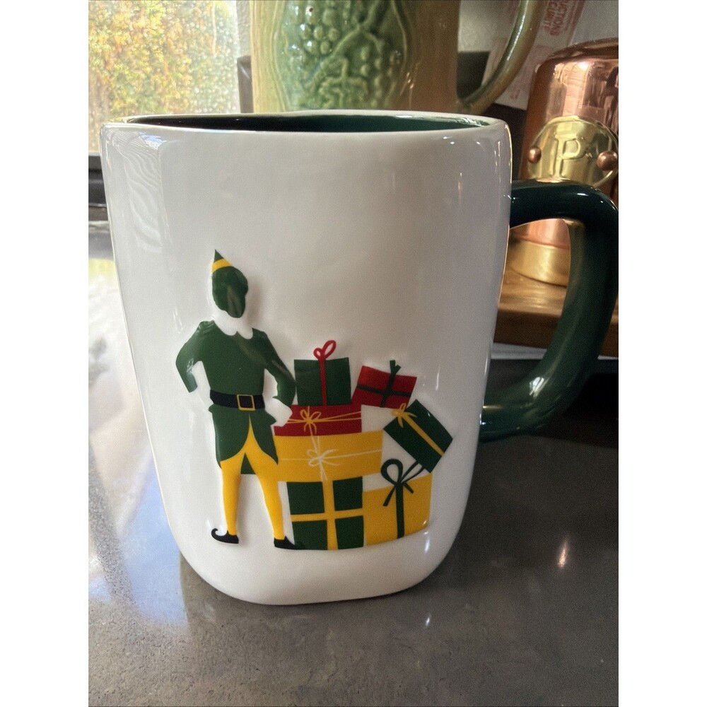 Rae Dunn Elf Mug I’M A COTTON HEADED NINNY MUGGINS Double Sided